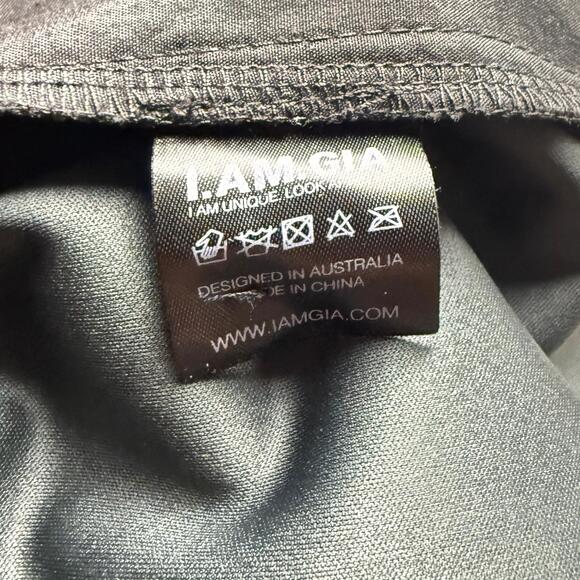 I.AM.GIA Cobain Patent Faux Leather Chain Pant Sz XS - Picture 14 of 14